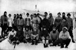 Captain Scott and his Antarctic expedition team